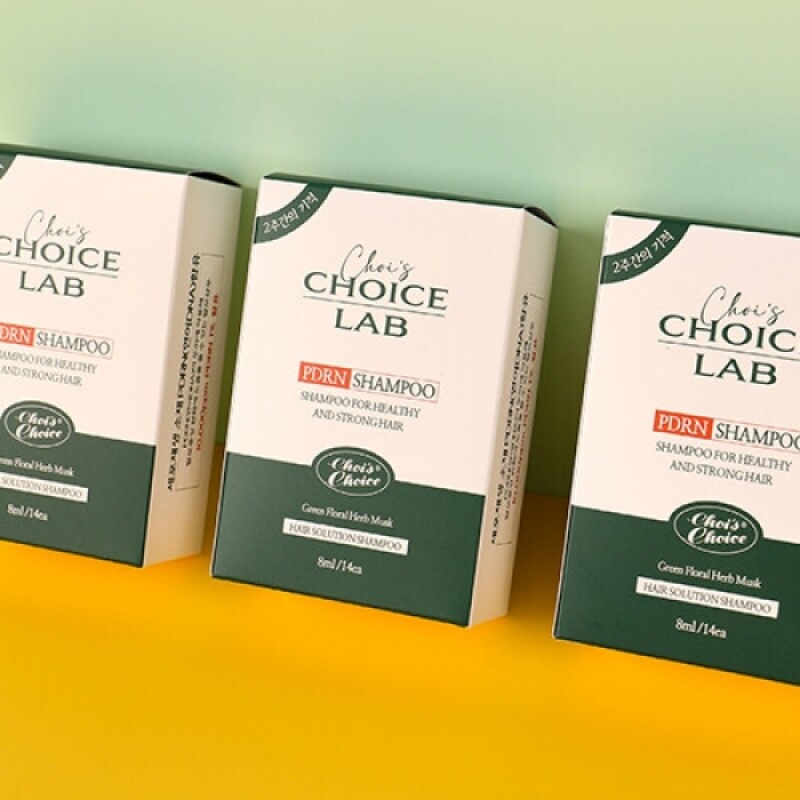 강원특산물,Choice Labs 탈모방지 PDRN샴푸 1회용 14개입(8ml x 14ea)