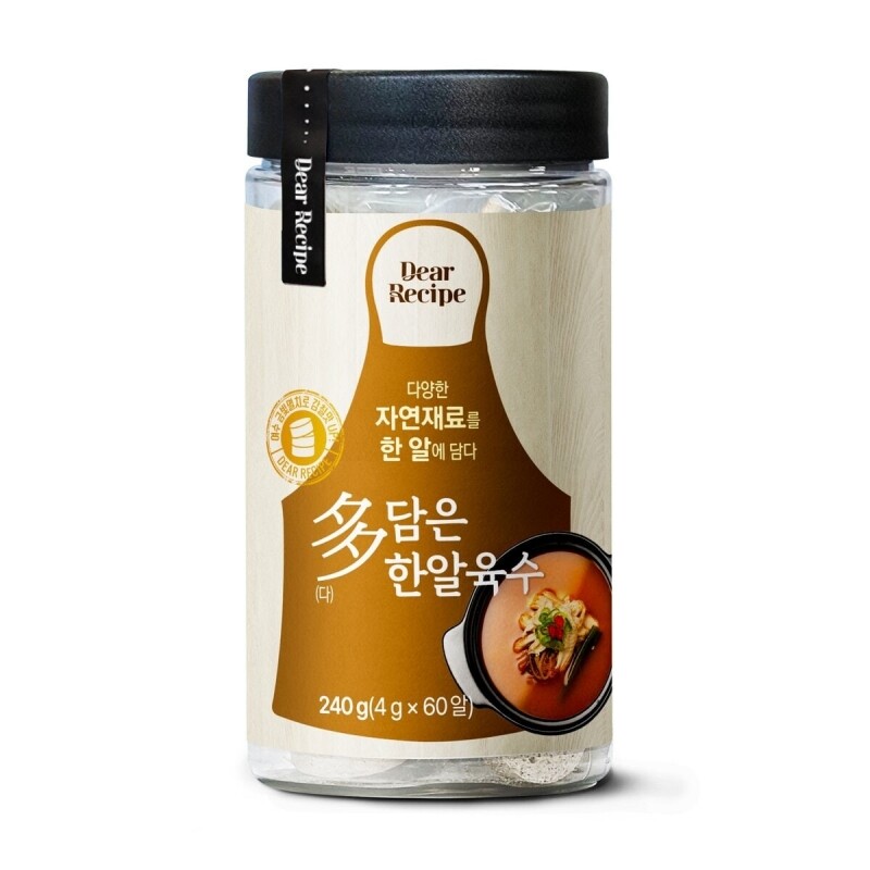 강원특산물,다담은 한알육수240g(4g x 60ea)