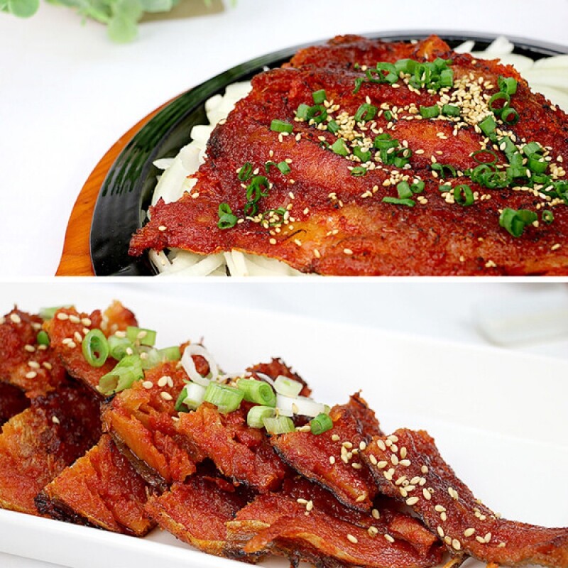 강원특산물,황태양념구이(180g)