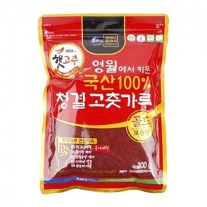 [24년산] 햇 청결고춧가루 (보통맛) 300g