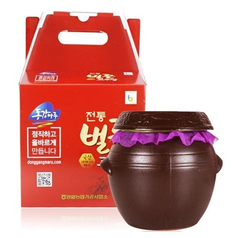 강원특산물,전통 벌꿀고추장항아리 3kg