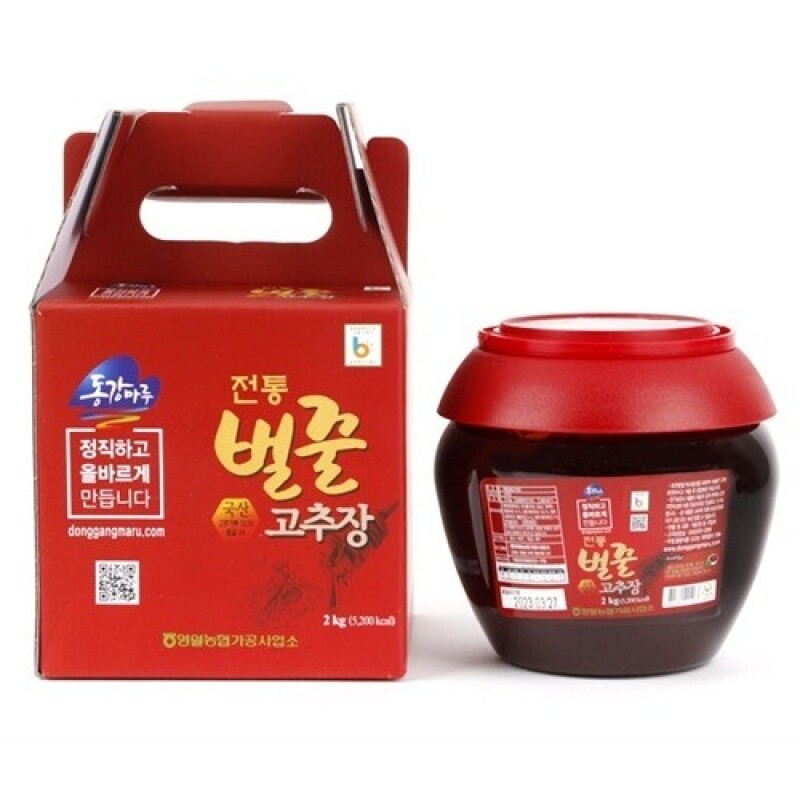 강원특산물,전통 벌꿀고추장 2kg