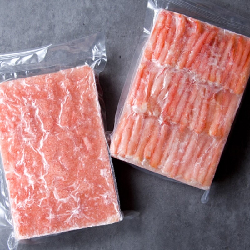 강원특산물,속초 홍게살 붉은대게 모듬살 냉동게살 1kg