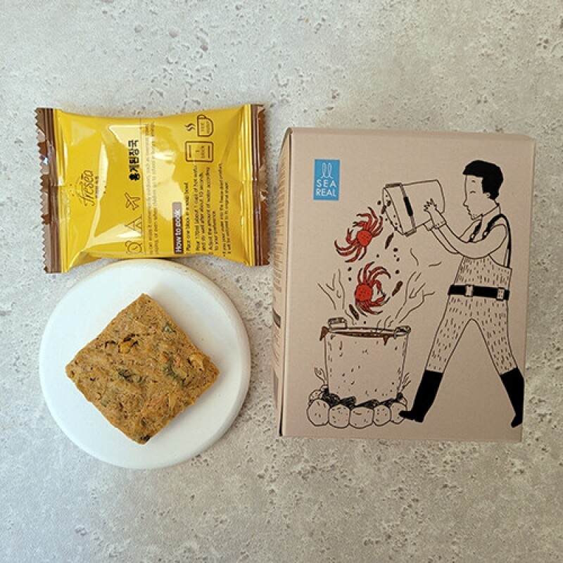 강원특산물,씨리얼 속초홍게된장국 50g(10g x 5ea)