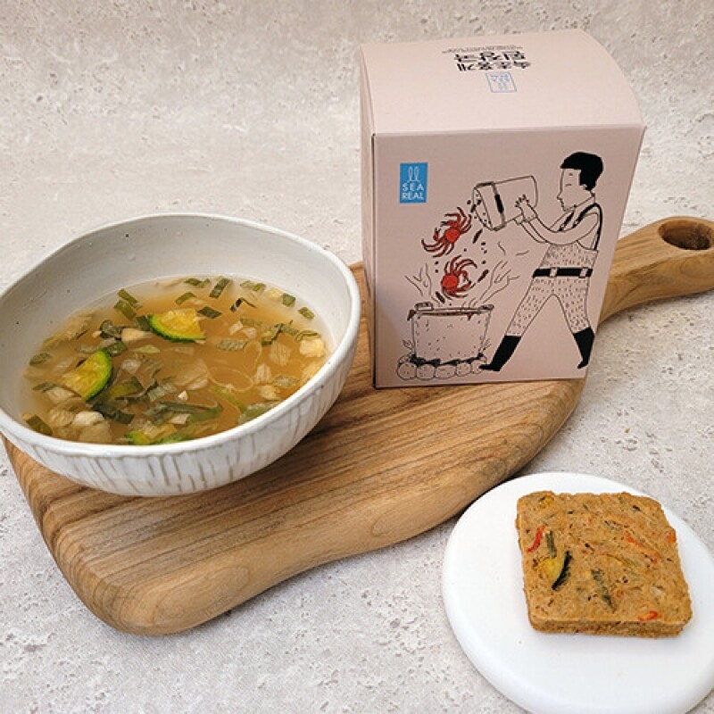강원특산물,씨리얼 속초홍게된장국 50g(10g x 5ea)
