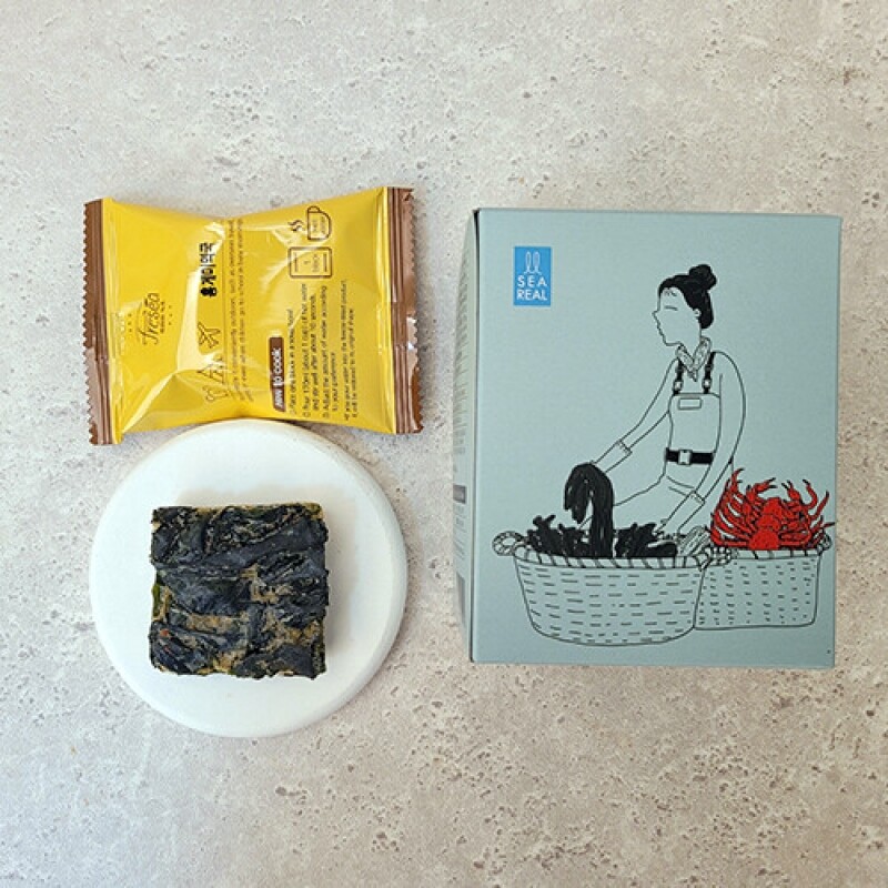 강원특산물,씨리얼 속초홍게미역국 40g(8g x 5ea)
